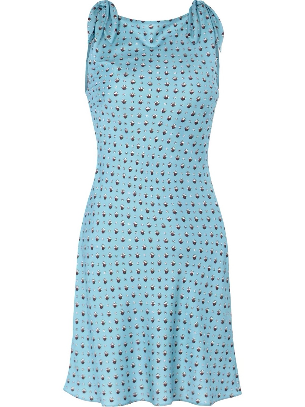 Doen Maltina Mini Dress In Print Lerins Foulard, XS S L XL - Picture 3 of 7